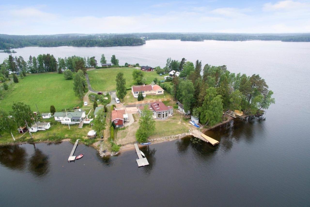 Holiday Lakefront House Villa Bjorkoby Exterior foto